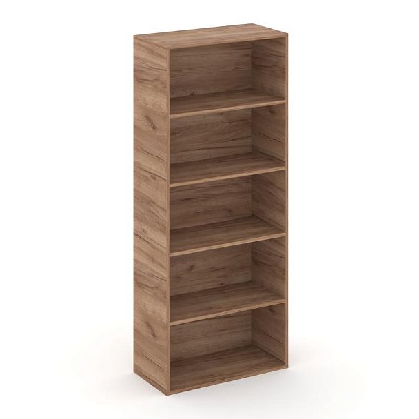 Rift Корпус шкафа широкого 5 ниш RF.KSS-5.N Дуб Табак 758*374*1828 - Вид 1