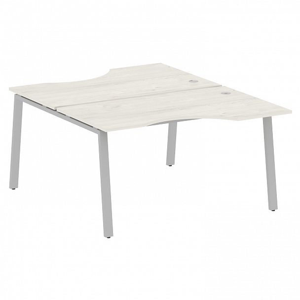 Рабочая станция "Metal System" БА.РАС-СА-2.2 дуб наварра/серый - Вид 1