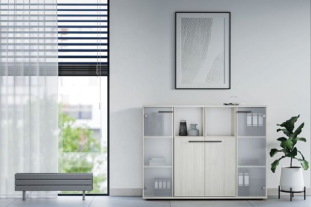 Брифинг-приставка New Line 100x80x75 дуб шамони светлый - Вид 10