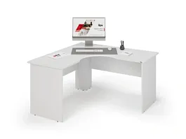 UNITY PСТ14-14 БЕЛЫЙ Офисный стол угловой Правый 1400х1400х750 - Фото предпросмотра