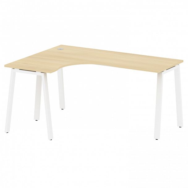 Стол "Metal System" БА.СА-4 акация/белый - Вид 2
