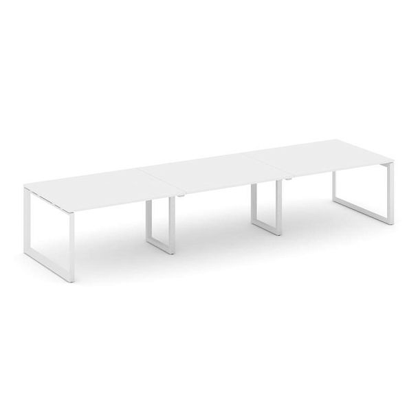 Style Project Next Стол переговорный SN-59O.SPRG-052.3 Белый/Металл Белый 3540*1180*750 - Вид 1