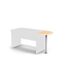 SMART/СМАРТ RS027-67Х43 Стол приставной без опор 670х430х737 Швейцарский вяз - Фото предпросмотра