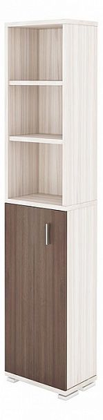 Стеллаж комбинированный Домино ПУ-20-2 Карамель/Шамони - Вид 1