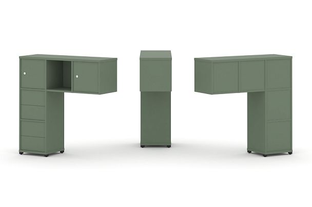 Concept Надставка низкая CN.ONN-004 Кобо/Металл Черный 1099*365*1130 - Вид 1