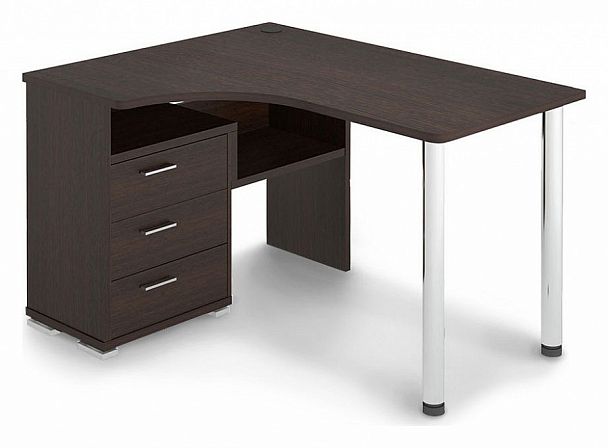 Стол письменный Домино СР-132С Венге левый - Вид 1