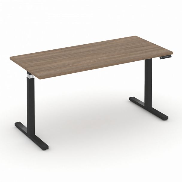 Стол электроподъемный "MOVE UP" MV.SE-4,7 Черный металл / Дуб Аризона - Вид 1