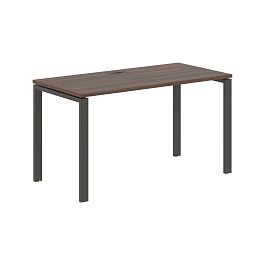Стол прямой EUST 1367 Дуб Денвер тёмный/Мокко 1360х670х750 EDIS - Фото предпросмотра