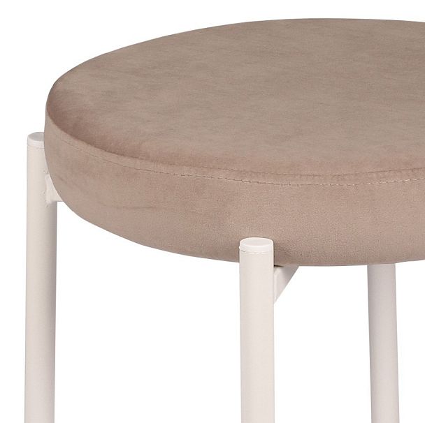 Комплект табуретов Кен, Confetti mocco/белый, 4 шт. - Вид 2