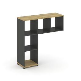 Concept Надставка низкая CN.NN-001 Дуб Винченцо/Антрацит/Металл Антрацит 1099*365*1130 - Фото предпросмотра