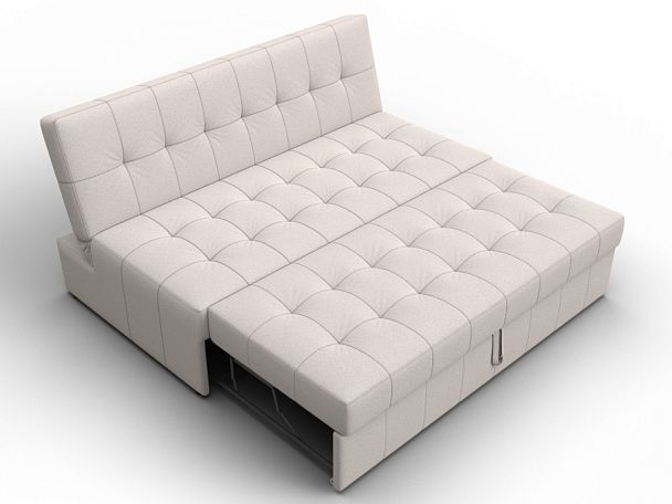 Диван прямой Лига-107 (160) Замша бежевый - Вид 7