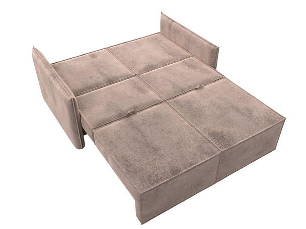 Диван прямой Либерти мини Велюр бежевый - Вид 10