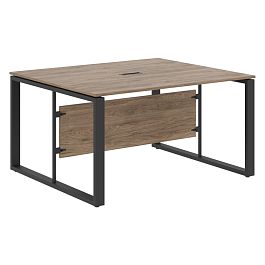 Стол для заседаний ECT 1412 Кария Пальмира/Антрацит 1400х1200х750 ENIO - Фото предпросмотра