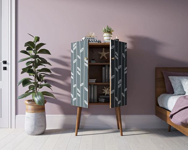 Комод на высоких ножках Berber 18 принт арт BB09/Print_18 - Вид 2