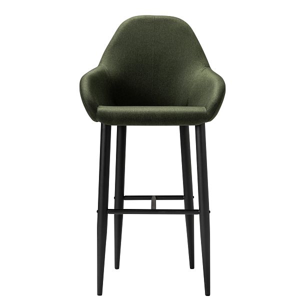 Кресло Бар.Kent тёмно-зеленый/черный - Вид 3