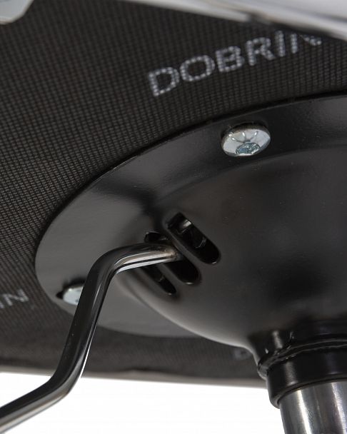 Офисное кресло для персонала DOBRIN TERRY (серый велюр (MJ9-75)) - Вид 9