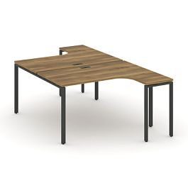 Concept Рабочая станция CN.DSA-001 Сандал Янтарный/Металл Антрацит 1380*1480*750 - Фото предпросмотра