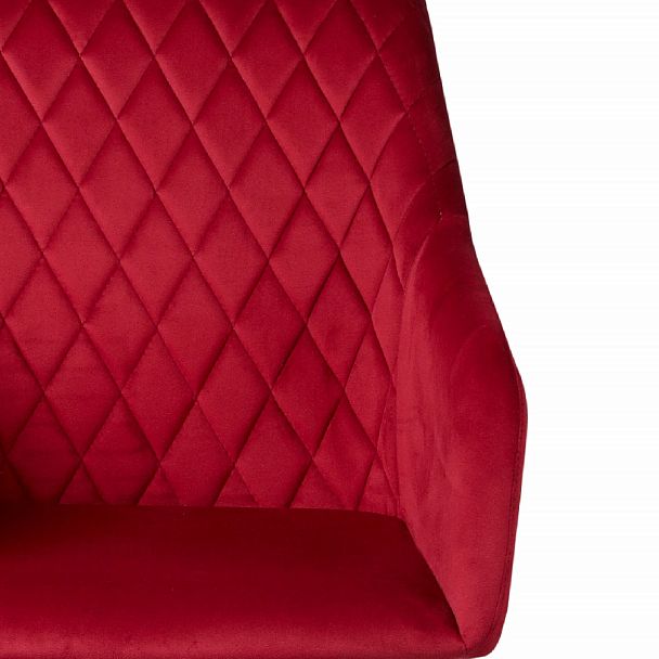 Комплект кресел поворотных Барли, Confetti bordo/черный, 4 шт. - Вид 8