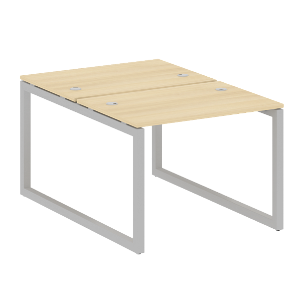 Metal System Quattro Р. ст. на О-образном м/к 50БО.РАС-СП-2.1 Акация/Серый металл 1000*1475*750 - Вид 1