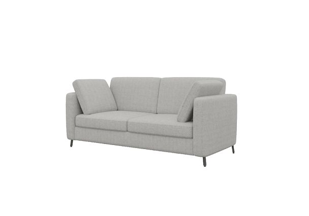 Brasco Диван двухместный BRS-2 Ness 010/Металл Черный 1800*800*840 - Вид 1