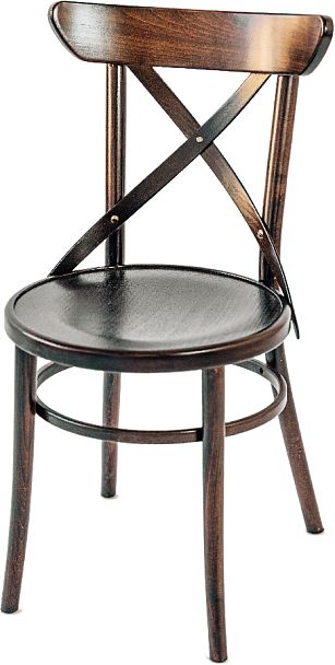 Стул деревянный венский Виен темный орех - Вид 3