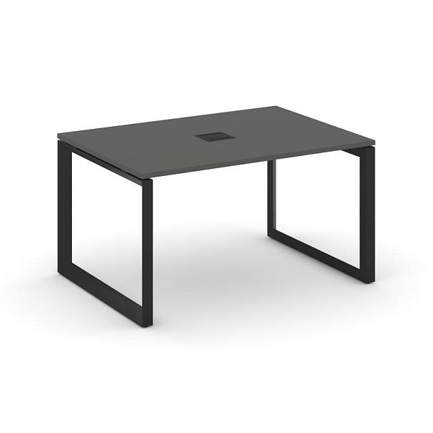 Style Project Next Стол переговорный SN-59O.SPRG-004 Антрацит/Металл Черный 1580*980*750 - Вид 1