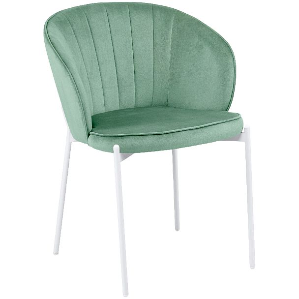 Комплект кухонных стульев Миэль мятный велюр/белый, 2 шт. - Вид 3