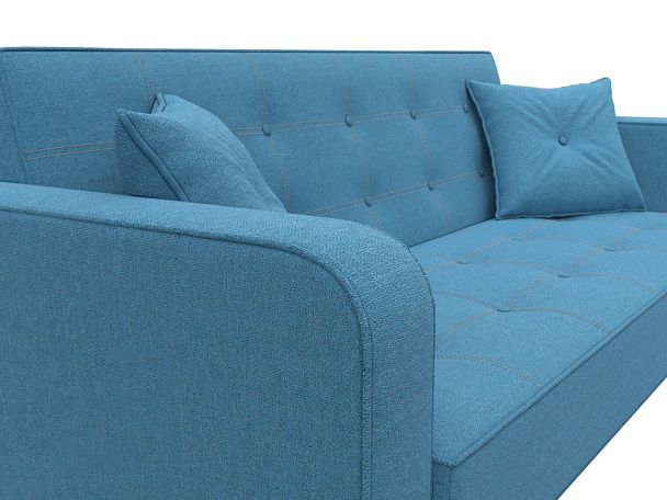 Диван-книжка Тур Рогожка голубой - Вид 4