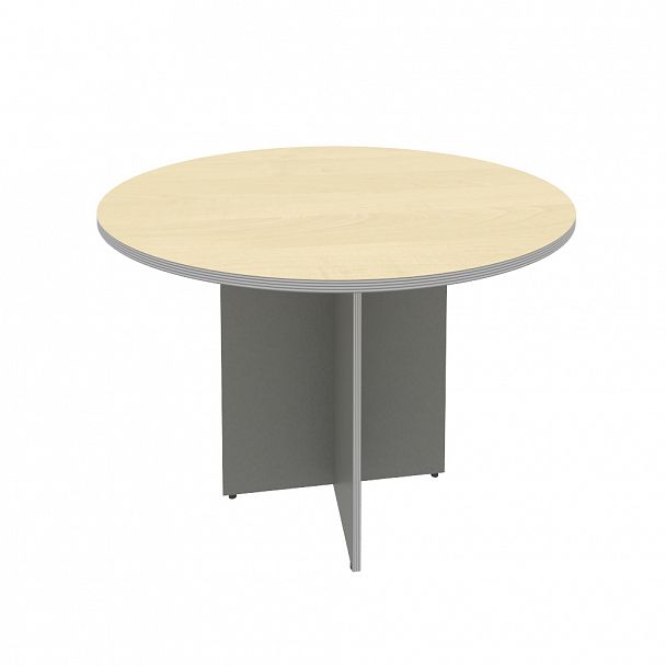 Стол переговорный "Riva" А.ПРГ-1 клен/металлик - Вид 1