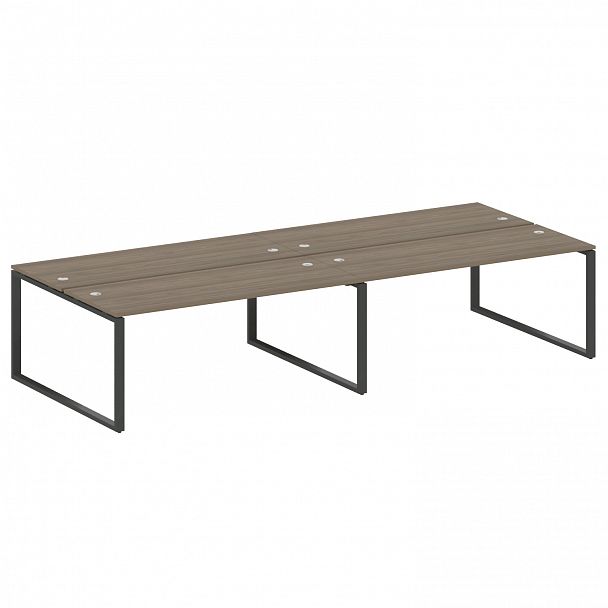 Рабочая станция "Metal System" БО.СМ-4.5 вяз/антрацит - Вид 1