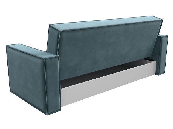 Диван-книжка Куба Велюр бирюзовый - Вид 6