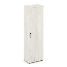 Стайл Проджект Гардероб узкий неглуб. SN.GB.E-001 Дуб Наварра/Черный Ручки 600*400*1982 - Фото предпросмотра