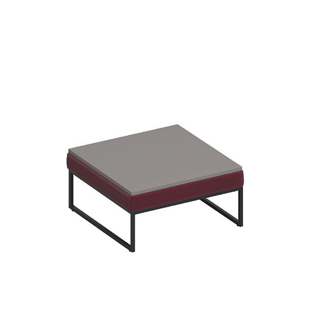 Журнальный стол, мокко премиум Мейджик / Magic Mg/table ткань красная AU 08 - Вид 1