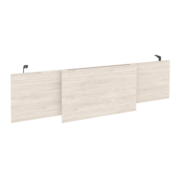 Onix Direct Царга стола руководителя O.M-CSR-5 Денвер светлый/Антрацит металл 1540*450*54 - Вид 1