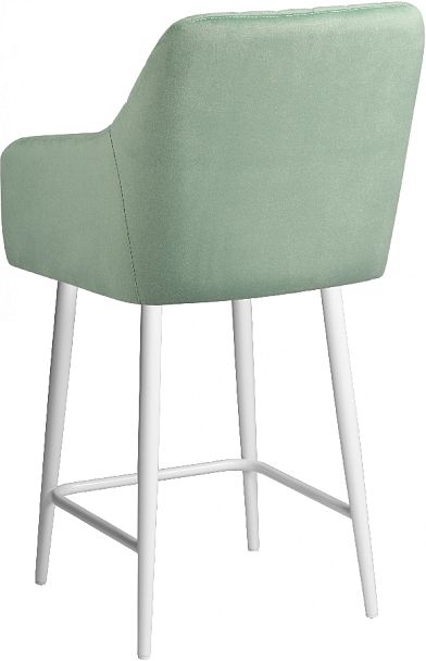 Комплект полубарных поворотных кресел Барли К, Confetti aquamarine/белый, 2 шт. - Вид 6