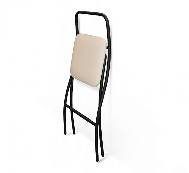 Стул барный складной Sheffilton SHT-S46 беж/черный муар - Вид 5
