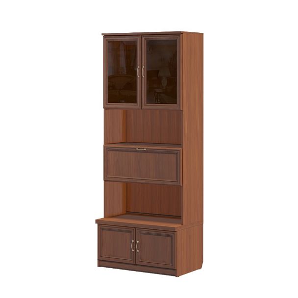 Шкаф "Версаль"  ПК-ВР-ШКОН229Х90В/1/35-В1-198 орех орвието - Вид 1