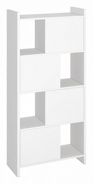 Стеллаж комбинированный Домино Лайт СТЛ-3В Белый - Вид 1