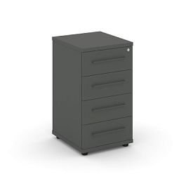 Rift Тумба приставная RF.TPR-001 Антрацит/Металл Антрацит 416*460*747 - Фото предпросмотра