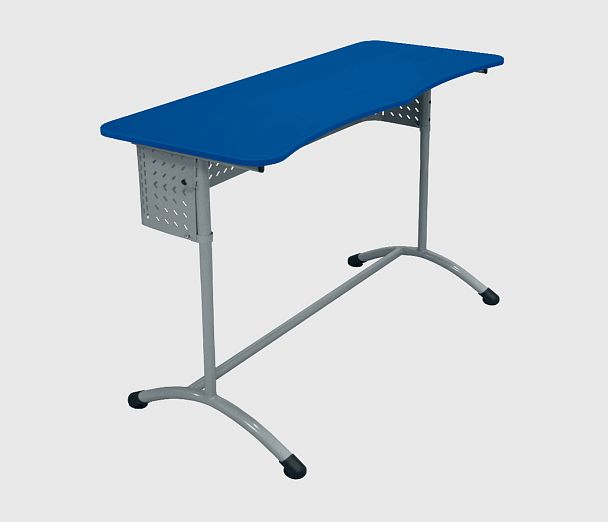 Стол ученический Мега 2М (Н), двухместный, нерегулируемый, с перфорированным экраном, гр.6 - Вид 8