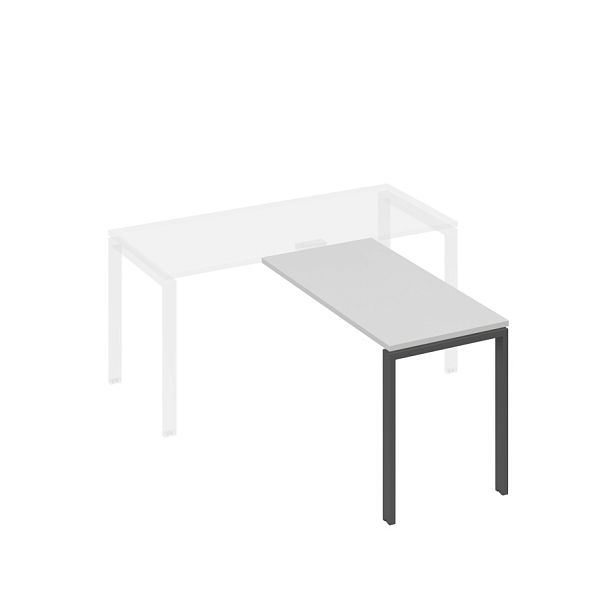 Брифинг-приставка каркас UNO A4 А4 Б1 072 БП серый / металлокаркас антрацит - Вид 1