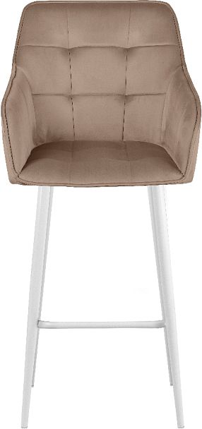 Комплект барных поворотных кресел Мони К, Confetti latte/белый, 2 шт. - Вид 3