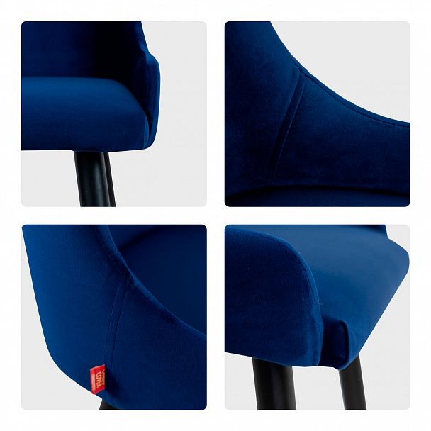 Барный стул Mint, синий - Вид 6