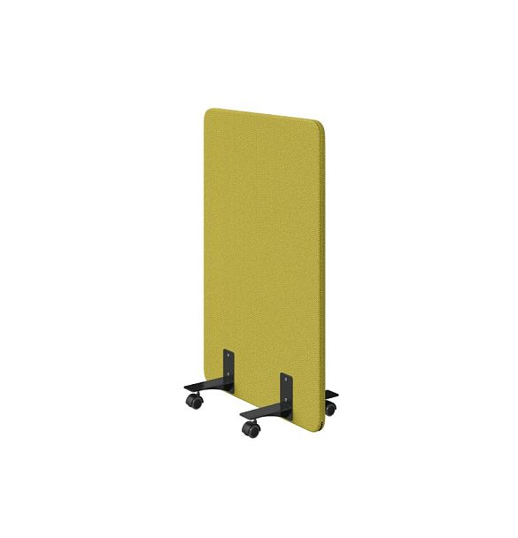 Муви Перегородка на колесах 80/120 арт.mv-80/120  кат.1  Kiton 08 зеленый "Шумопоглащающие офисные мобильные перегородки Муви"  ТК-002920003526 зеленый - Вид 1