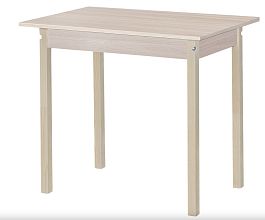 Стол обеденный ЛДСП ПН Бесцветный (Лак),Ясень шимо светлый - Фото предпросмотра