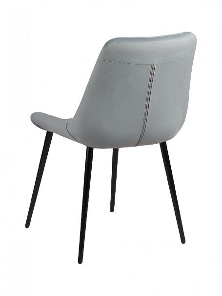 Комплект стульев Эйден, Confetti dusty blue/черный, 4 шт. - Вид 5