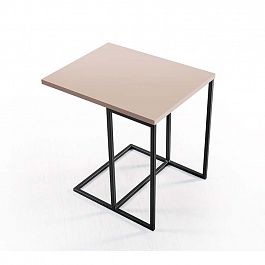 Интерьерный стол "Loft 2" капучино - Фото предпросмотра