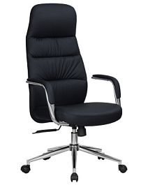 Офисное кресло для руководителей DOBRIN NERO (черный (RXT051-21)) - Фото предпросмотра