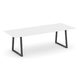 Style Project Direct Direct Стол переговорный SN-6T1.SPRG-258.3 Белый/Металл Антрацит 2580*980*750 - Фото предпросмотра