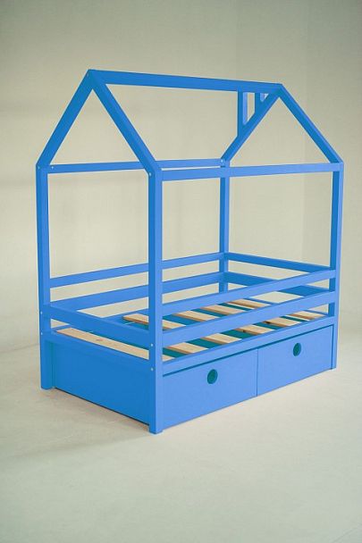 Кровать Дрима Box, голубой - Вид 2